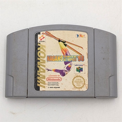 Nagano Winter Olympics 98 - Cartridge - Nintendo 64 Spil - (EUR) (C Grade) (Genbrug)